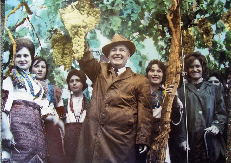 Стари фотографии на Кавадарци-Тиквeшки гроздобер 1964 година