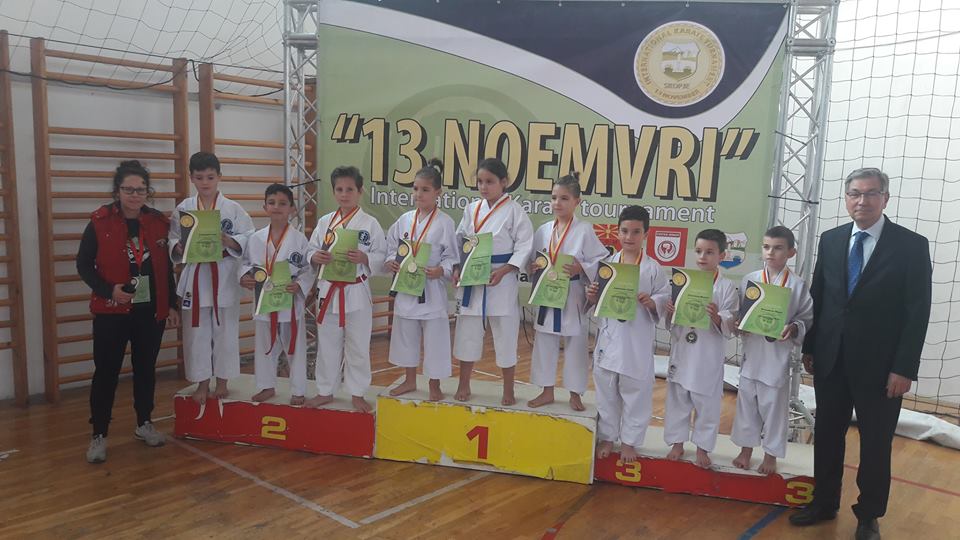 Карате /Карате клуб Сансаи од Скопје се враќа со 16 златни медали
