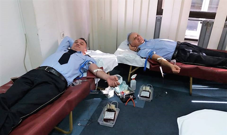 /Фото/Крводарителство/-Денеска успешна акција за дарување крв во ПС од ОН Кавадарци