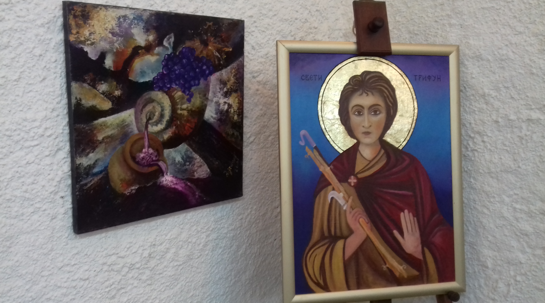 (Видео) Свети Трифун: Изложба на Лазар Дојчинов