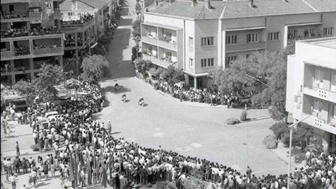 Стари фотографии на Кавадарци-Moто трки 1970