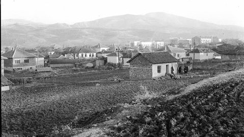 Стари фотографии на Кавадарци-Панорама од северозападната страна