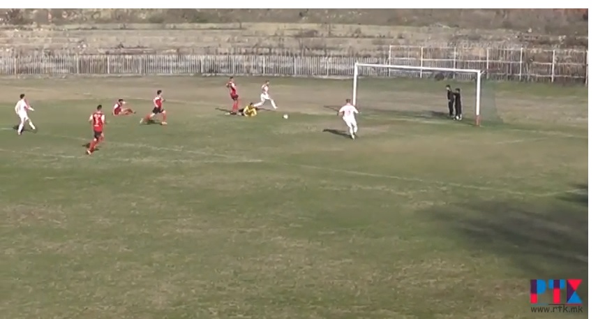(Видео)  Голови,жолти и црвени картони  и шанси :  ГФК Тиквеш-Борец 2 : 0