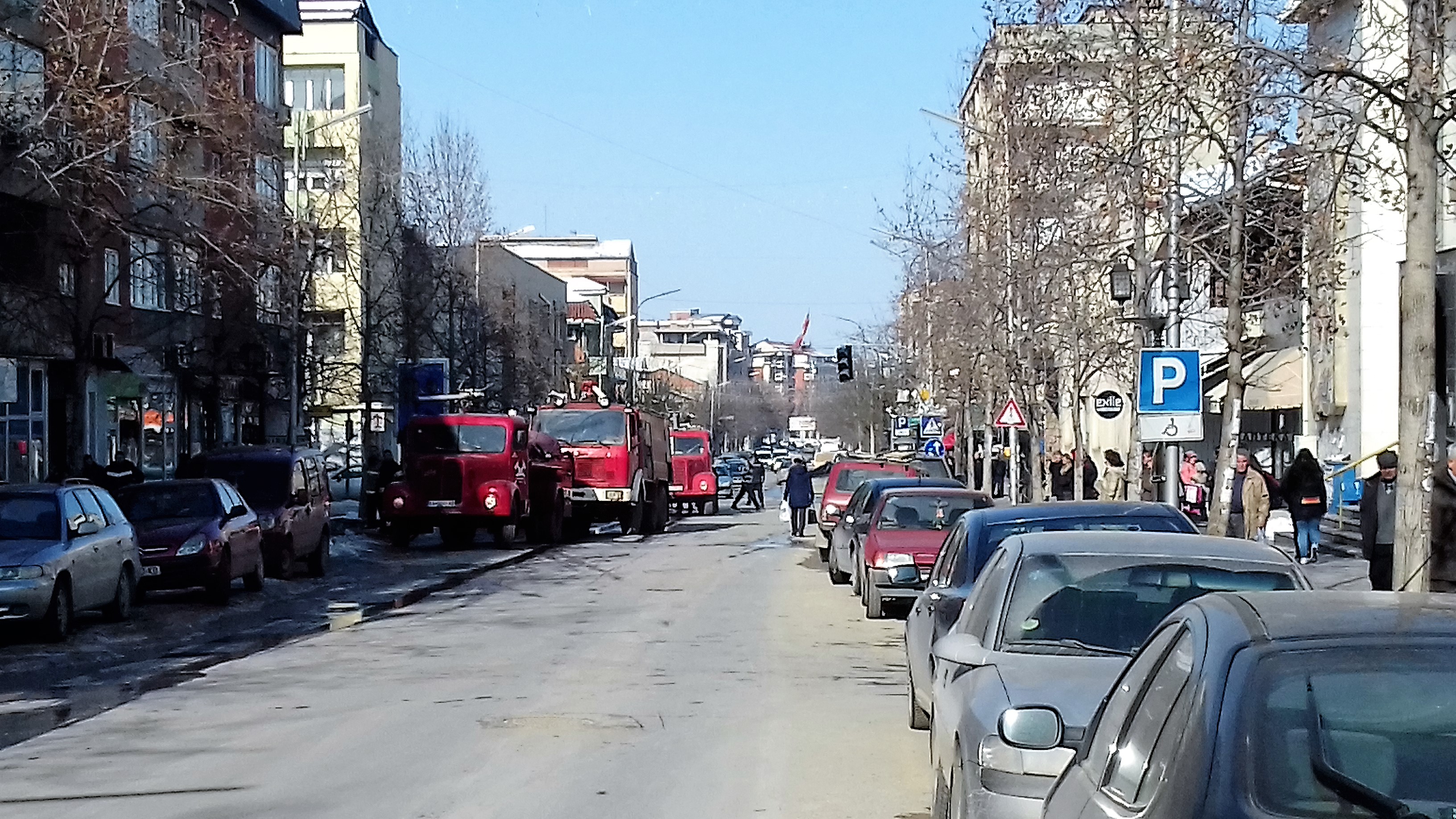 Пожар во центарот на Кавадарци 