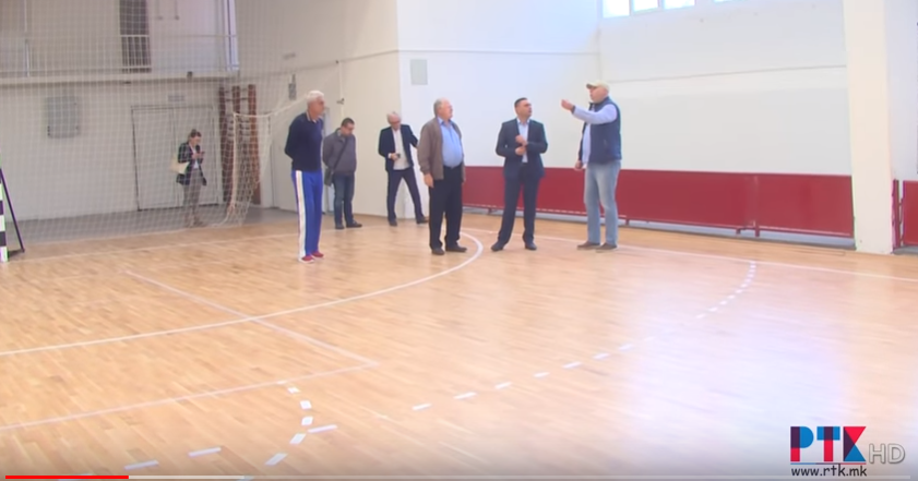 (Видео) Општина Кавадарци ја стави во функција реновиреаната Спортска сала „Партизан„