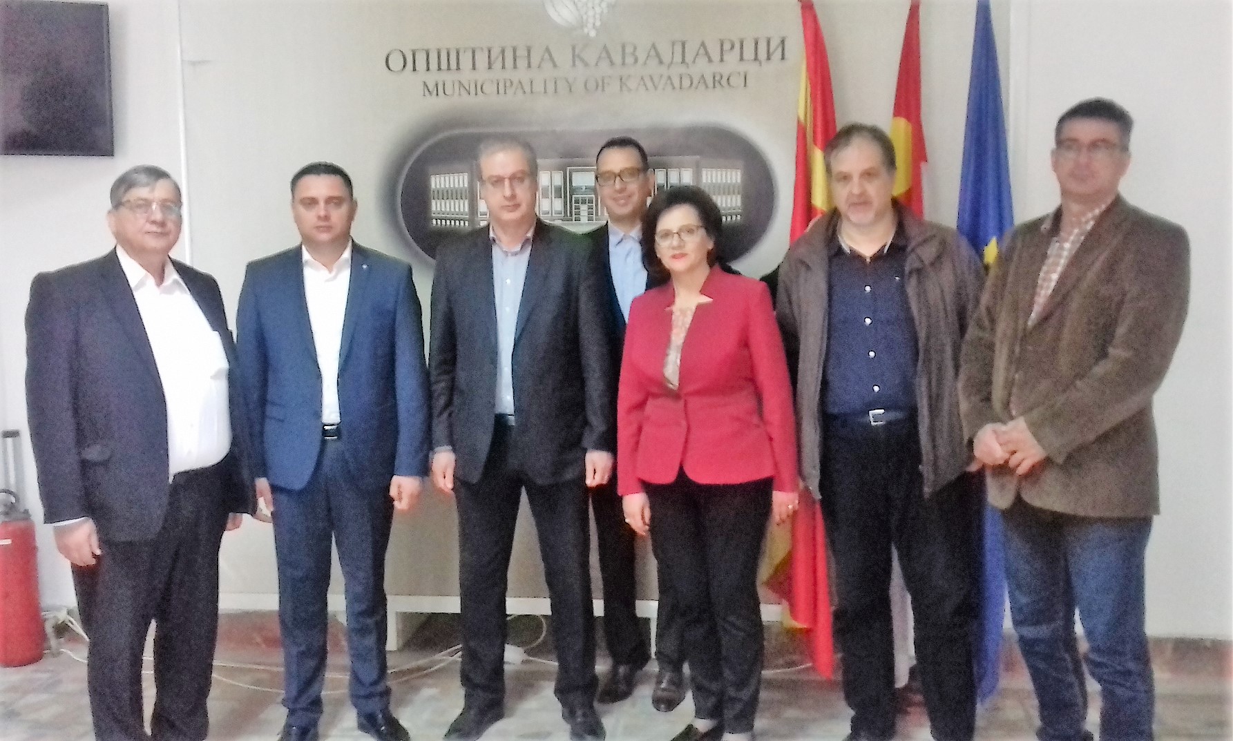 /Видео/ Градоначалникот Јанчев и пратениците на средба со грчки парламентарец