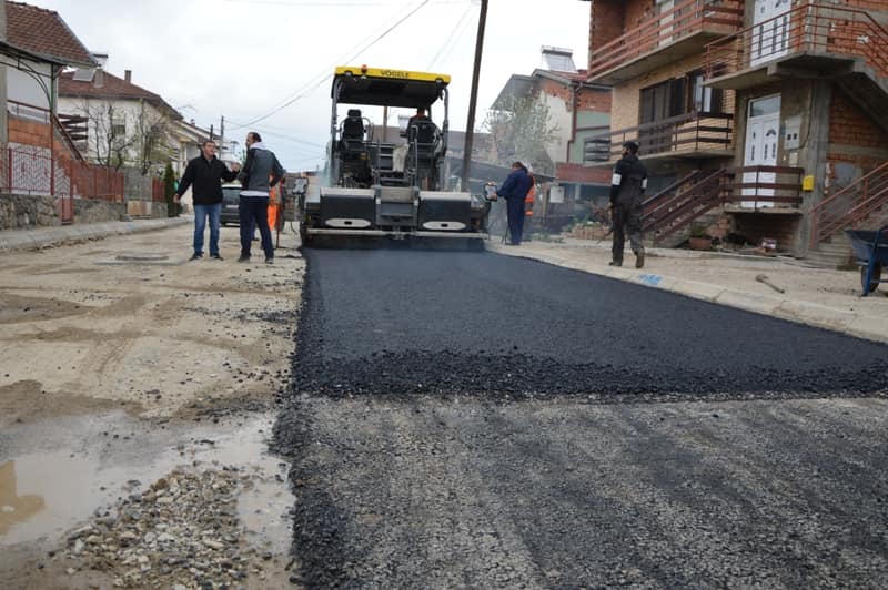 ОПШТИНА КАВАДАРЦИ - АСФАЛТИРАЊЕ НА ул 14 МАЈ -ДЕЛ ОД ТРАСАТА НА РЕКОНСТРУИРАНИОТ ВОДОВОД