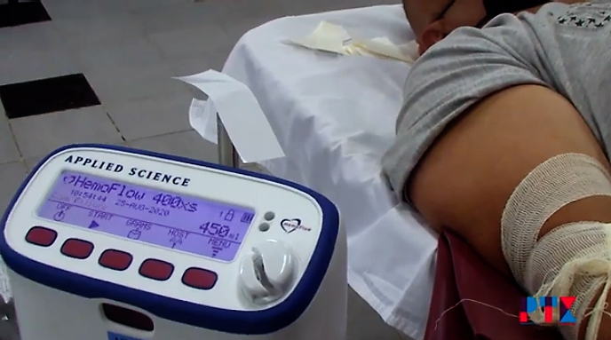 (Видео) КРВОДАРУВАЊЕ /Во 2020 година  344 крводарувања-ДЕНЕСКА АКЦИЈА 