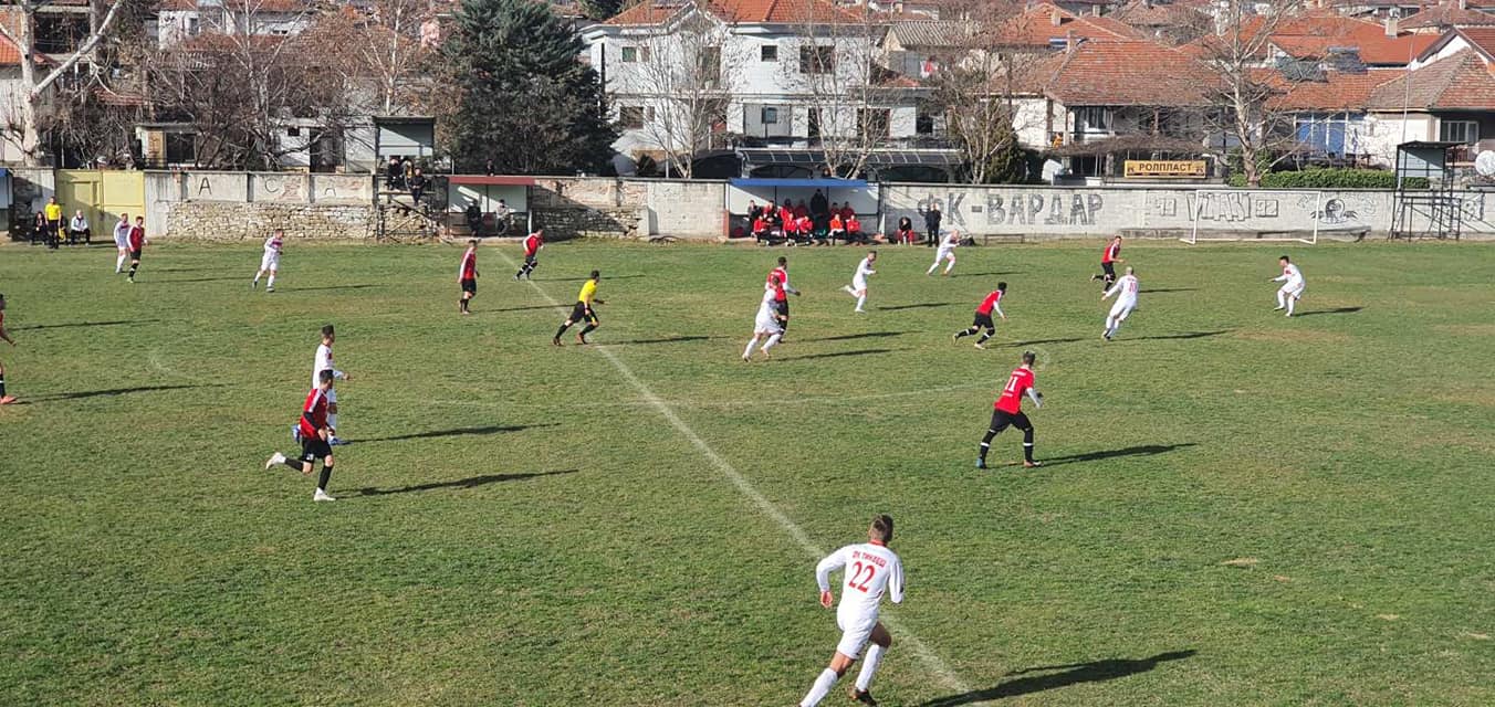 КОНТРОЛНИ ФУДБАЛСКИ СРЕДБИ / ГФК ВАРДАР НЕГОТИНО -  ГФК ТИКВЕШ 1:4