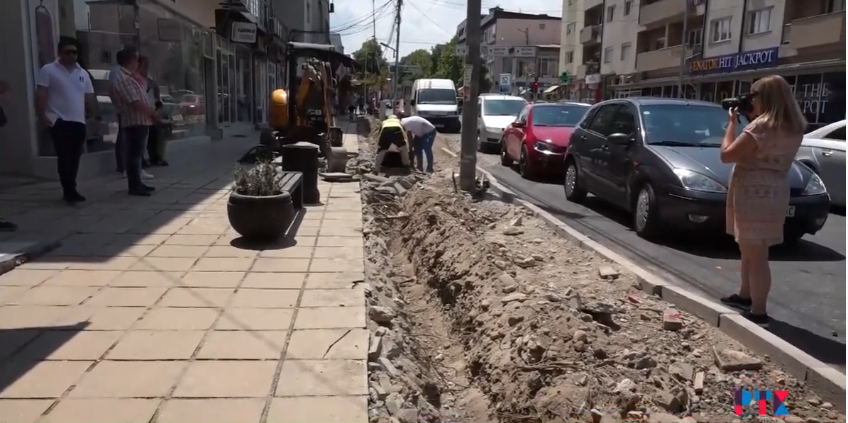 (ВИДЕО)   „Илинденска“ со нов асфалт, тротоар, дрворед,подземни инсталации,комунална орема...
