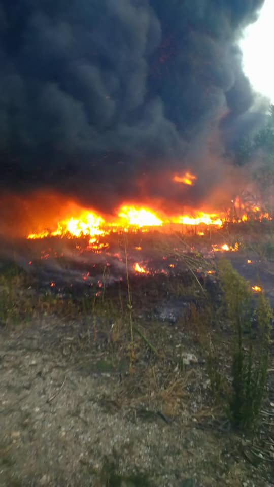 Пожар во село Возарци