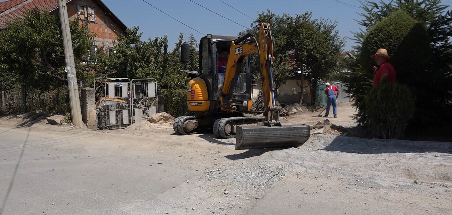 ВИДЕО/ Во Сопот извршена  реконструкција на водоводната, канализационата и атмосферската мрежа.