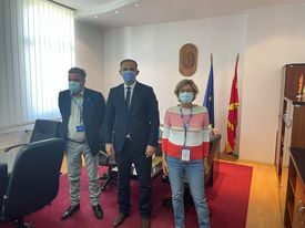 Делегација на набљудувачката мисија на OSCE/ODIHR во посета  на Основен суд Кавадарци