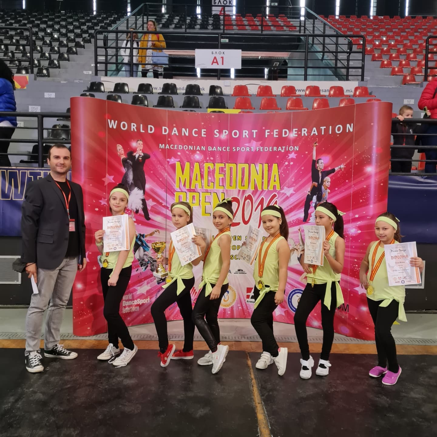 „Македонија Опен 2021“ / Прво место за  танчерите на „Линеа„ од Кавадарци