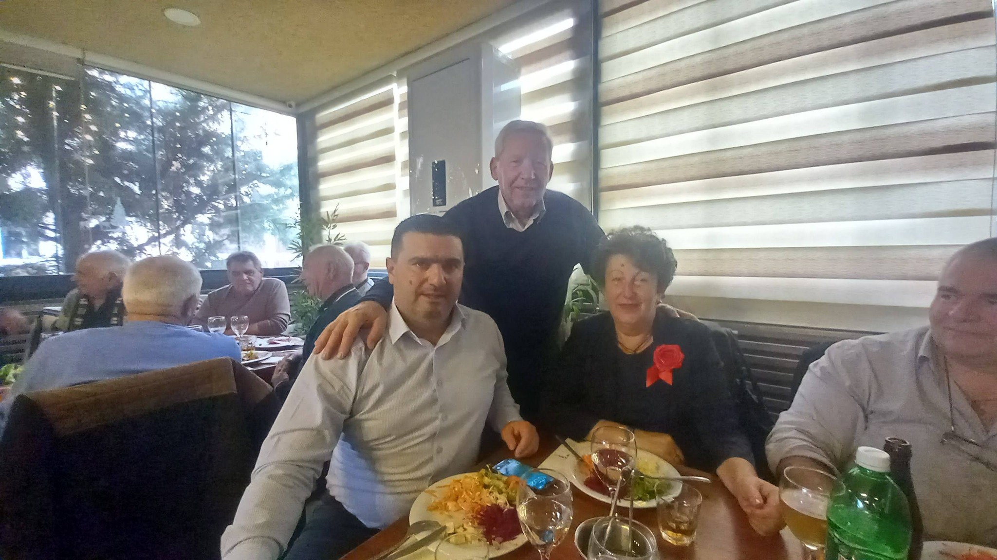 Предновогодишна средба на раководството на пензионерите 